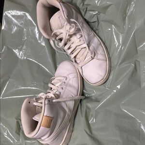 Nike White High-Top Sneakers